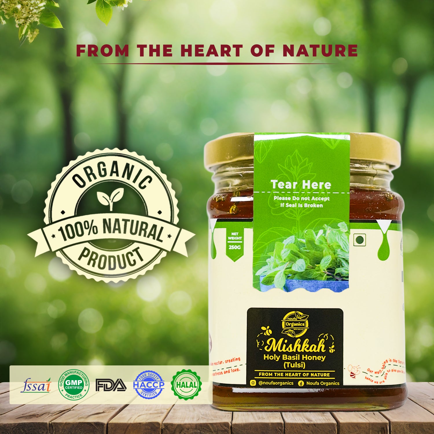 Tulsi Honey – Pure, Herbal, and Immunity-Boosting