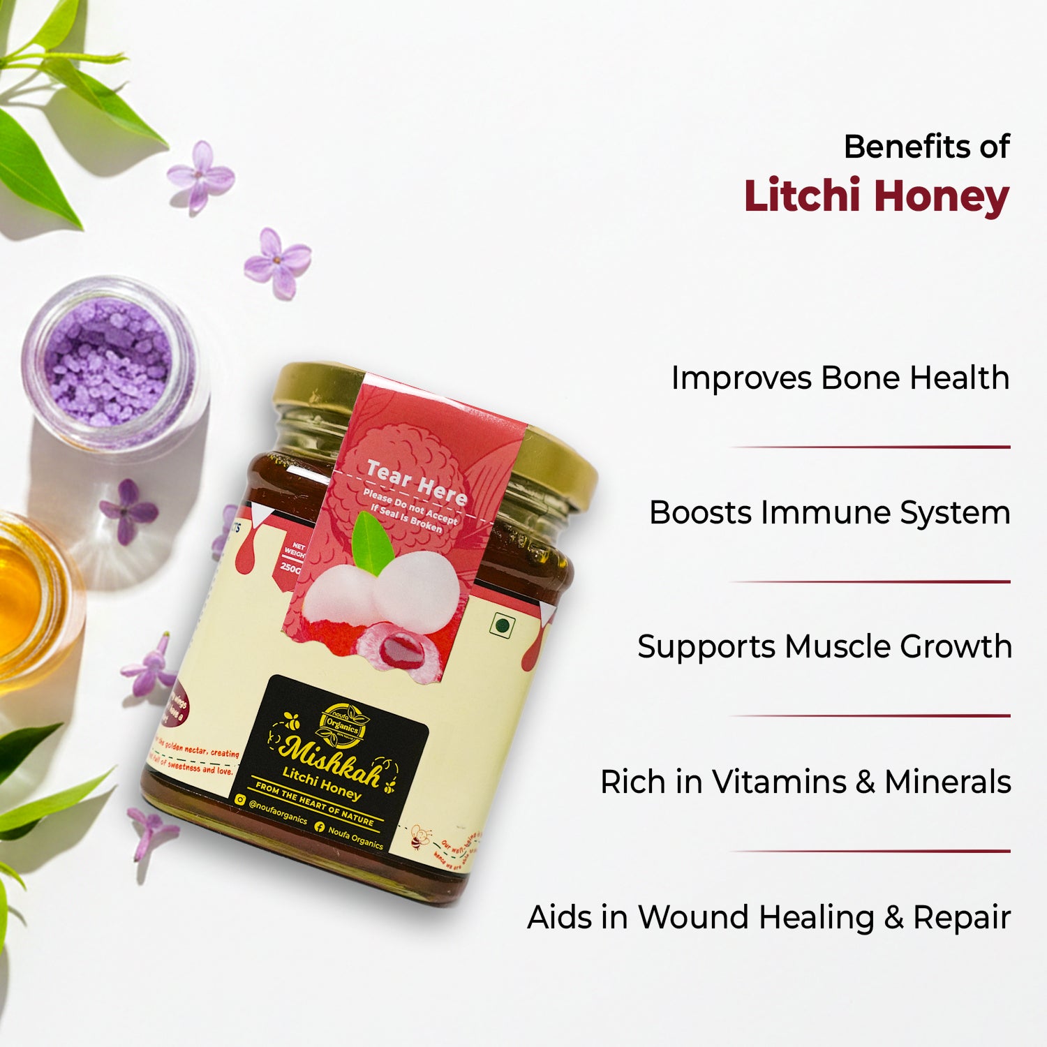 Pure Litchi Honey – Sweet, Floral & Naturally Nutritious