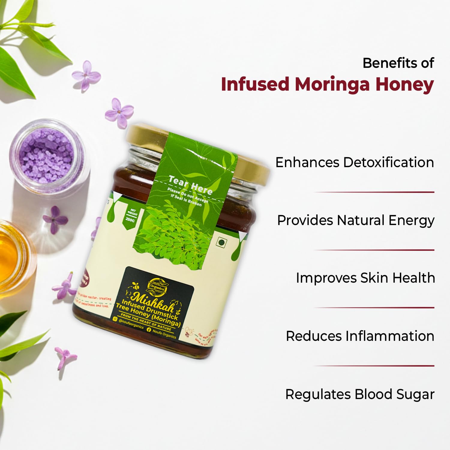 Moringa Honey – Nutrient-Rich & Immunity-Boosting Superfood