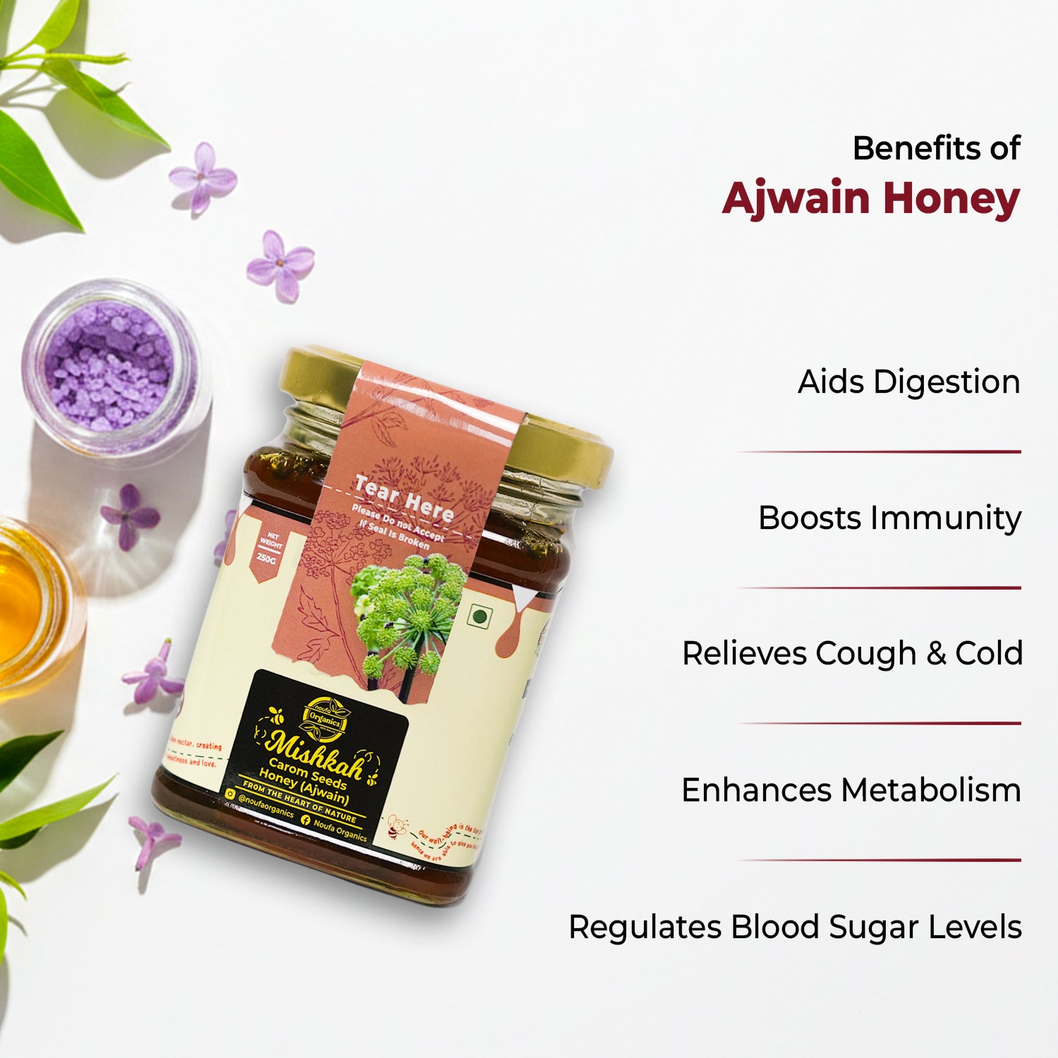 Ajwain Honey – Nature’s Remedy for Digestion & Immunity