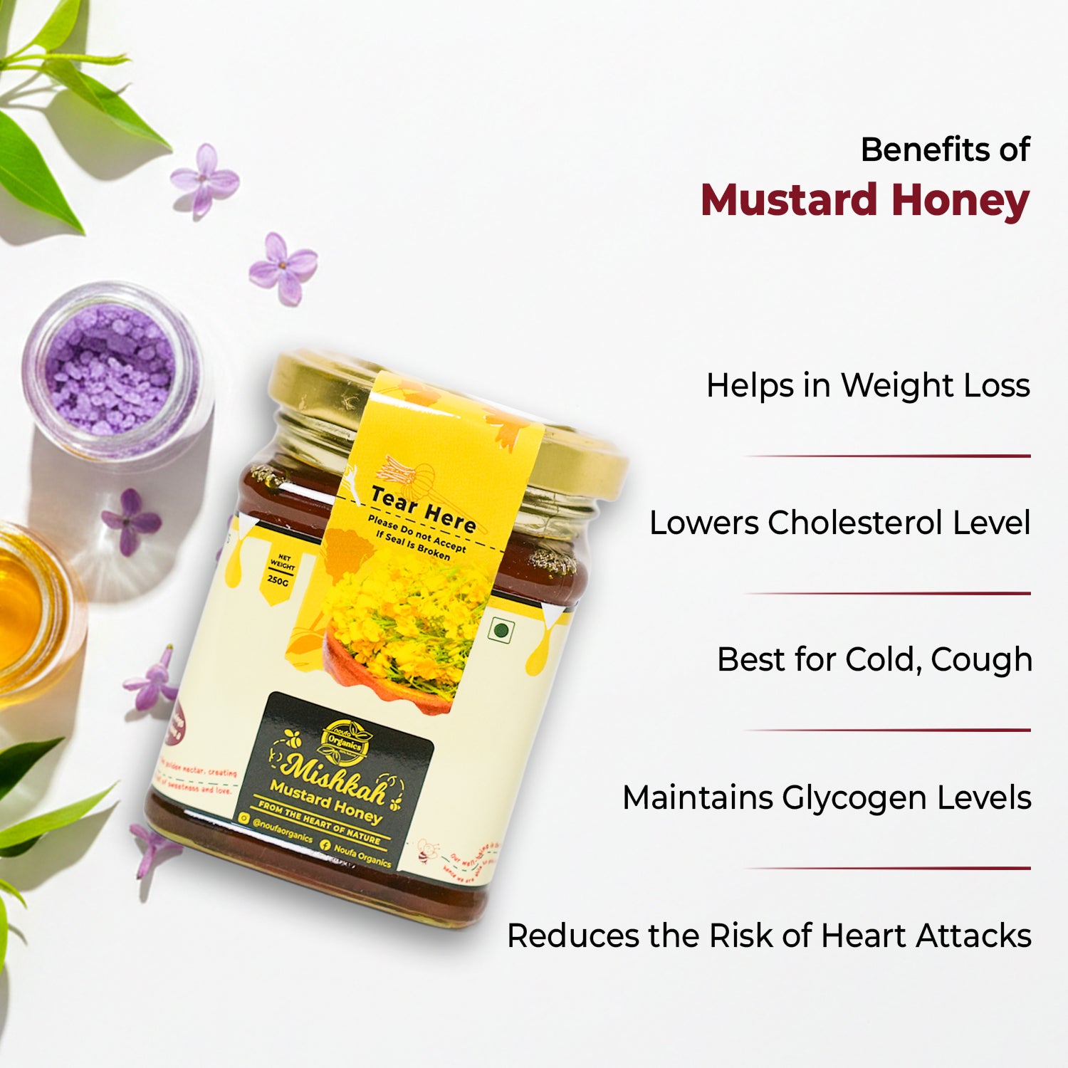 Mustard Honey – Pure, Nutrient-Rich & Naturally Healing