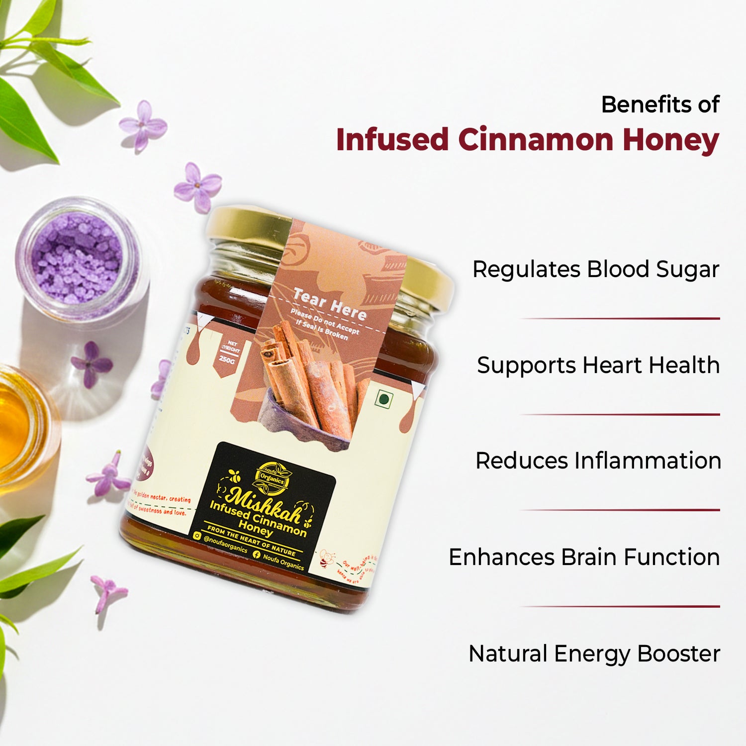 Cinnamon Honey – Pure, Warm & Health-Boosting
