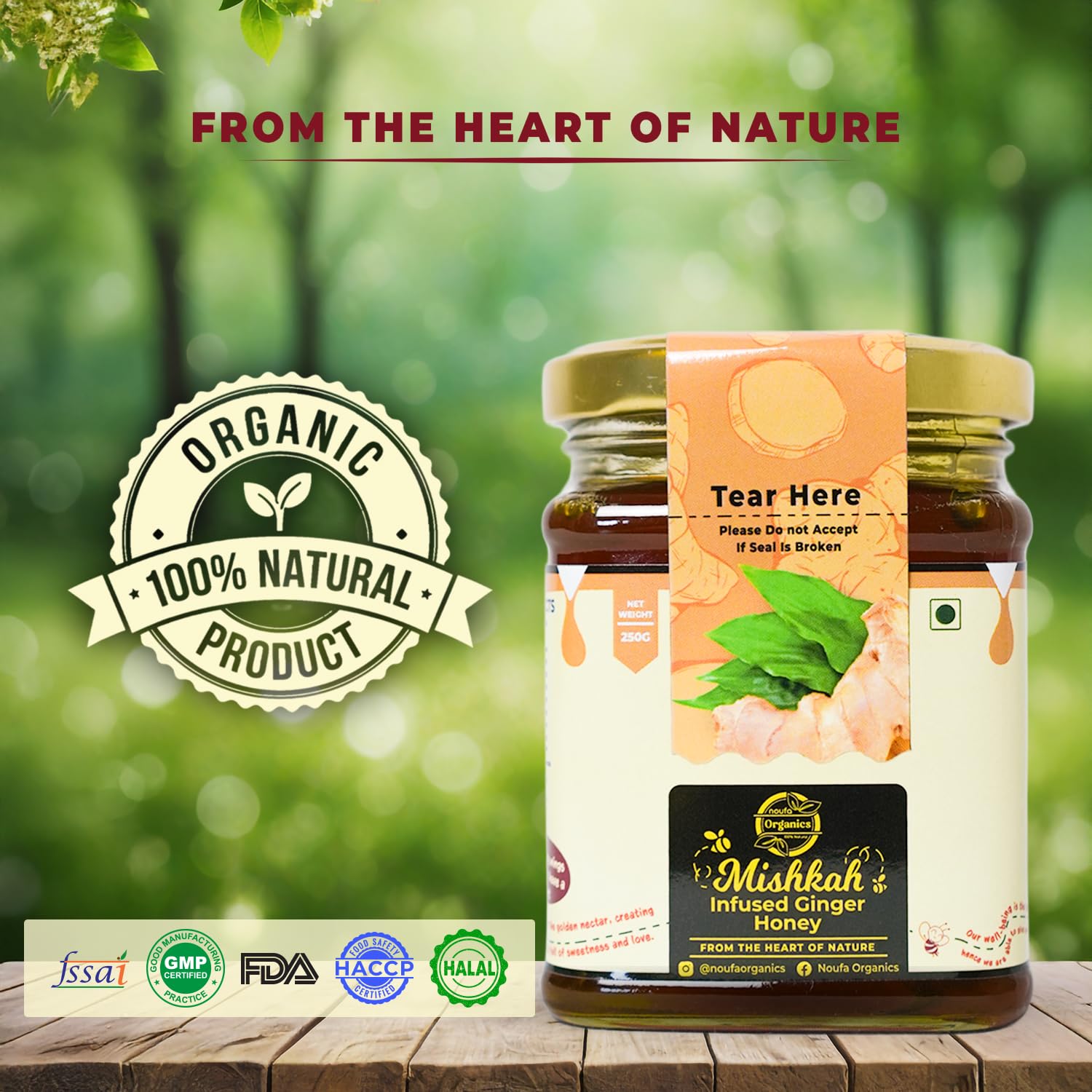 Ginger Honey – Pure, Natural & Healthy