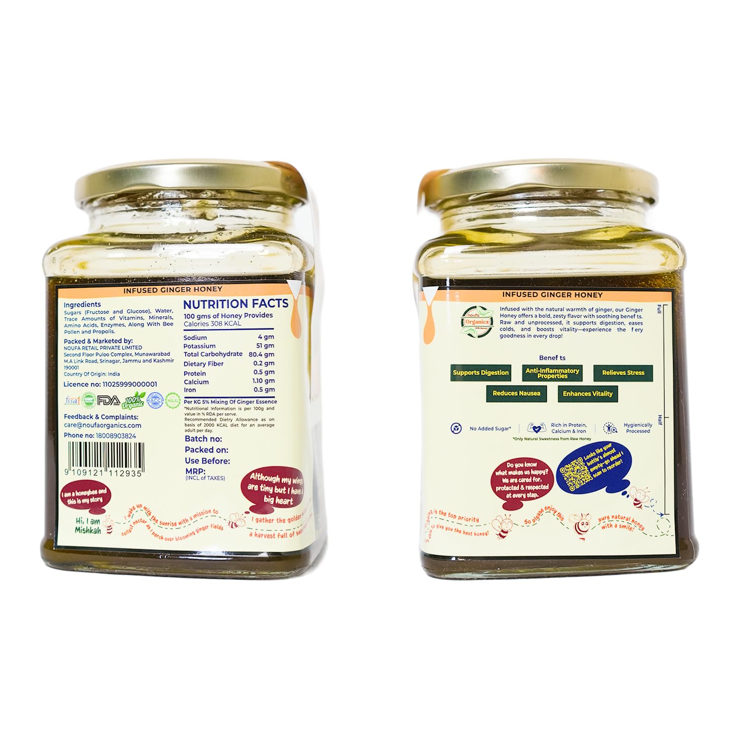 Ginger Honey – Pure, Natural & Healthy
