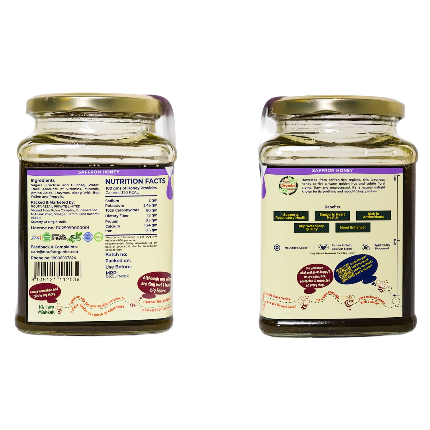Saffron Honey – A Luxurious Blend of Purity & Wellness