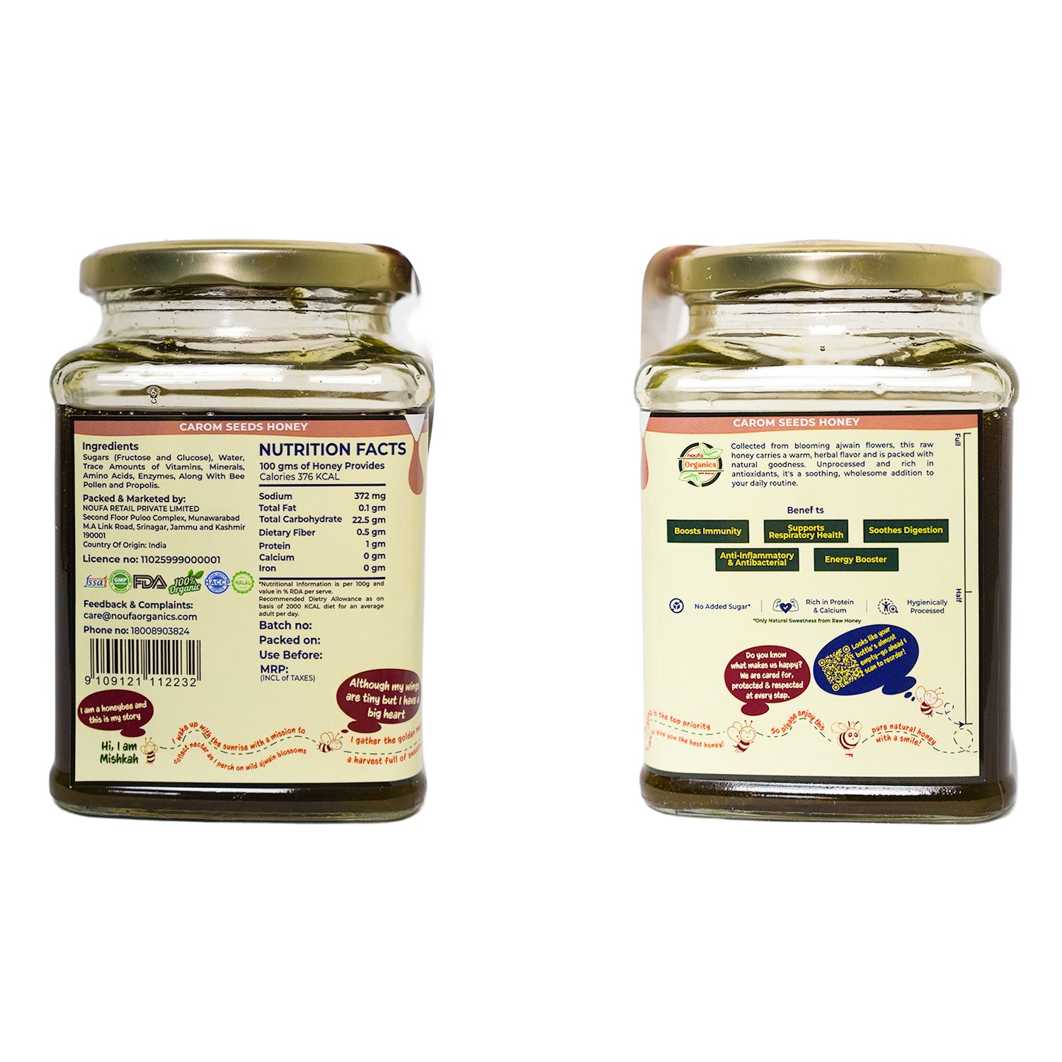 Ajwain Honey – Nature’s Remedy for Digestion & Immunity