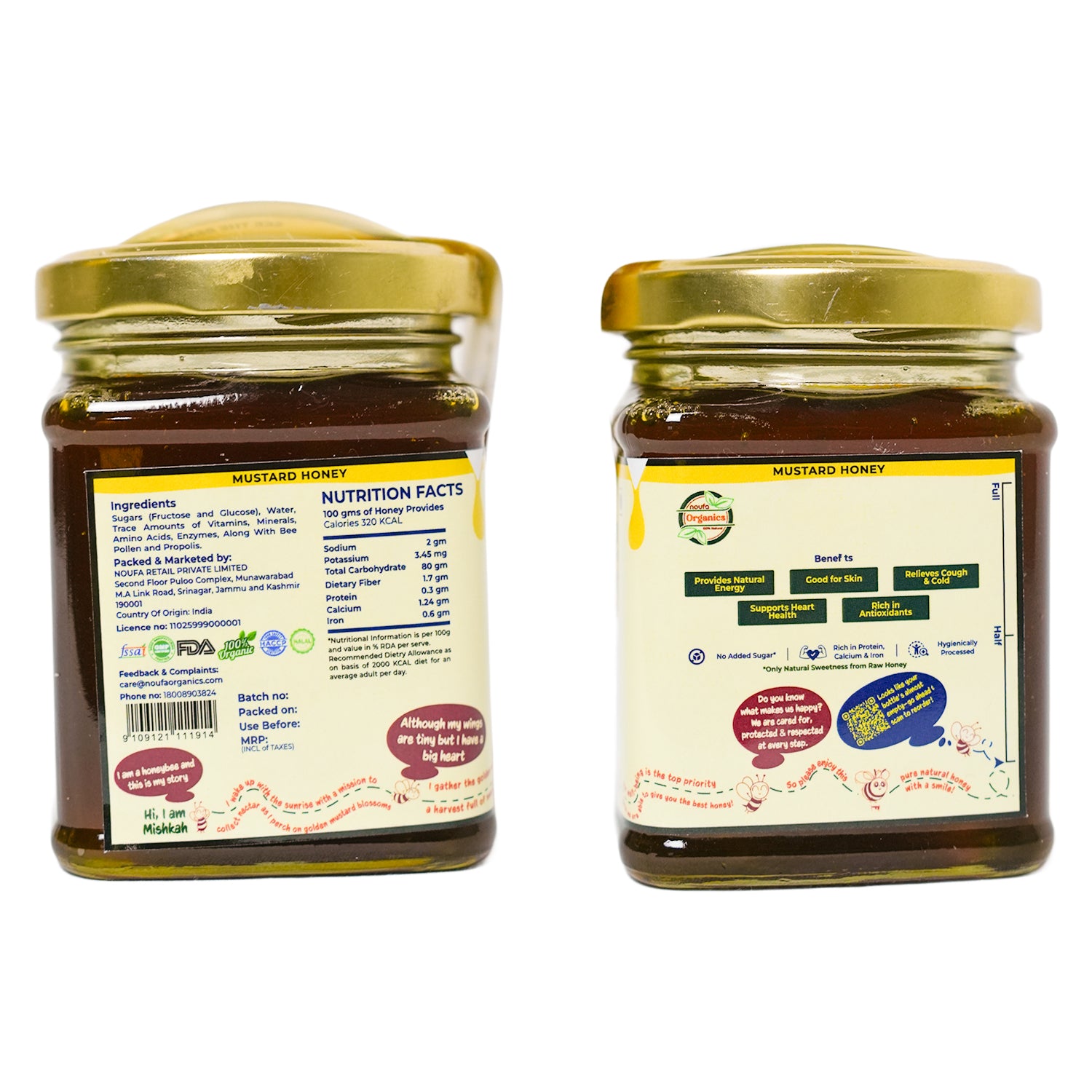 Mustard Honey – Pure, Nutrient-Rich & Naturally Healing