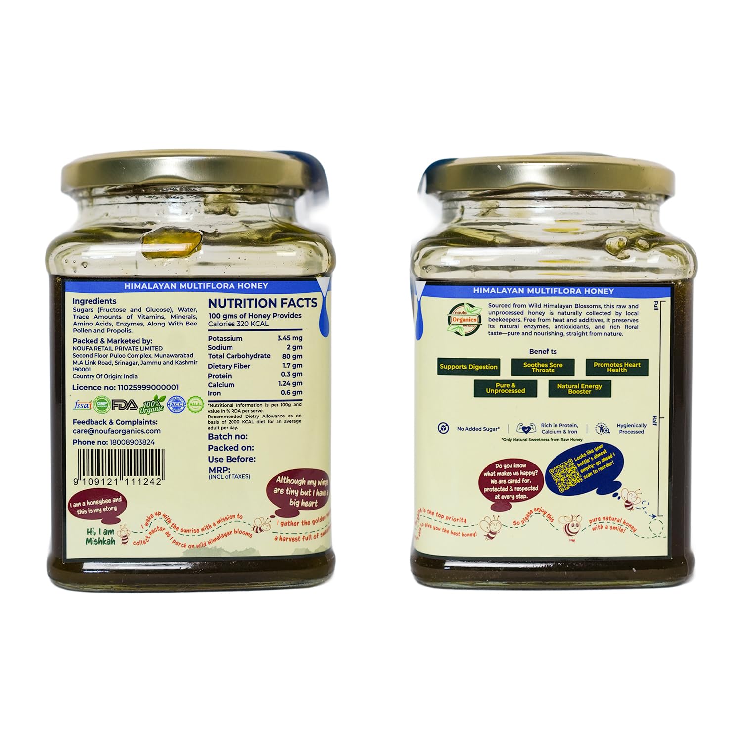 Himalayan Multiflora Honey | Pure, Natural & Nutrient-Rich Honey