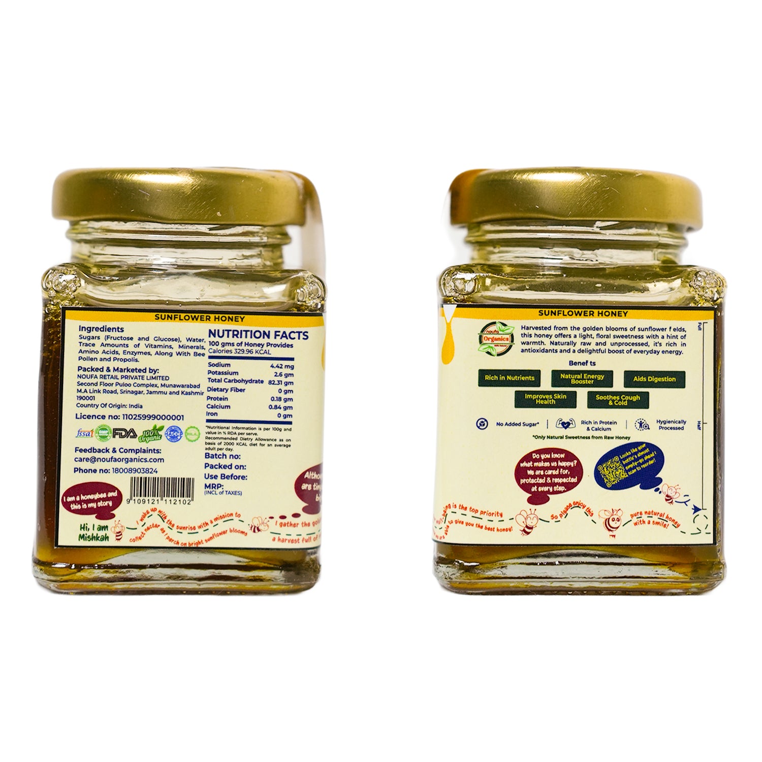 Sunflower Honey – Naturally Sweet & Nutrient-Rich
