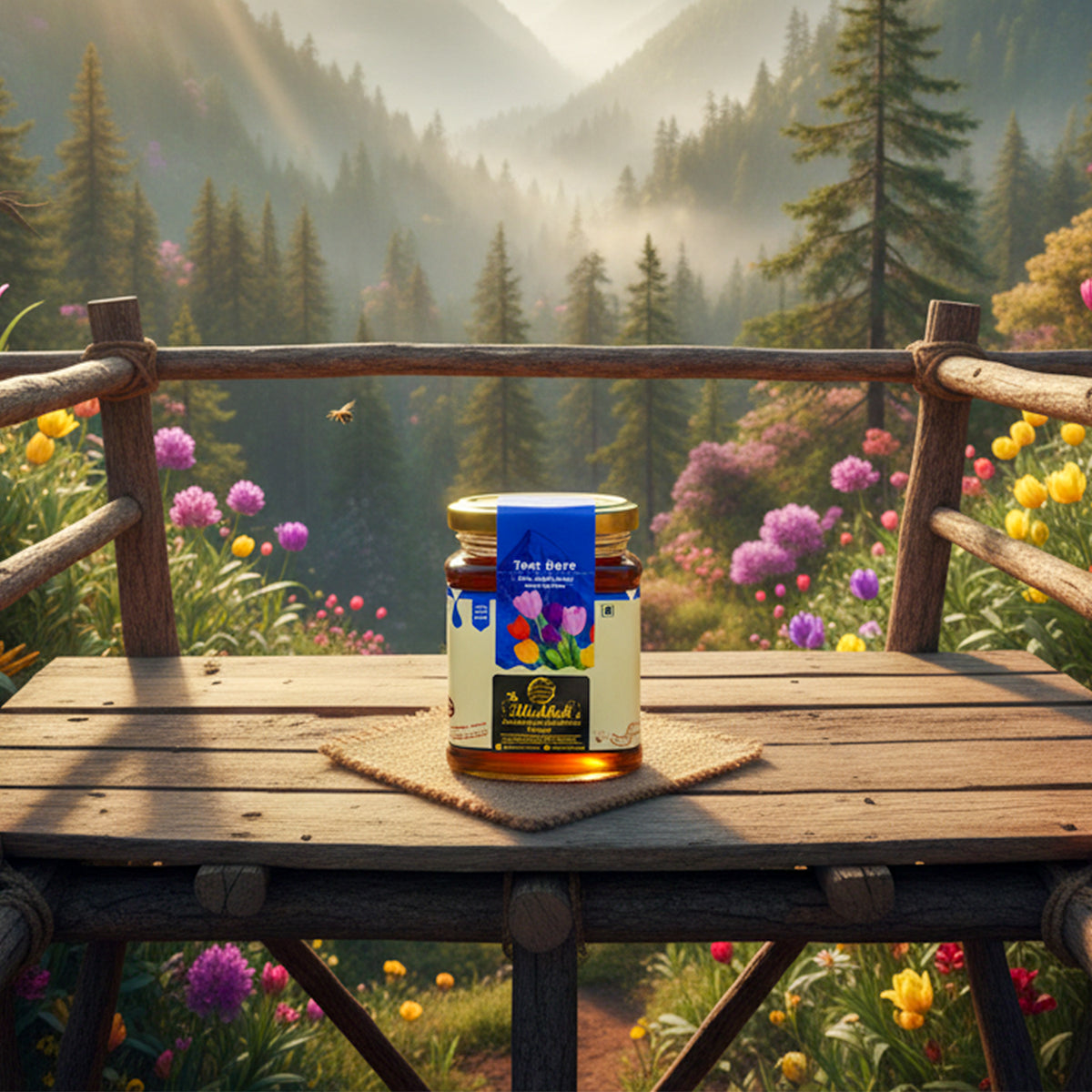 Himalayan Multiflora Honey | Pure, Natural & Nutrient-Rich Honey