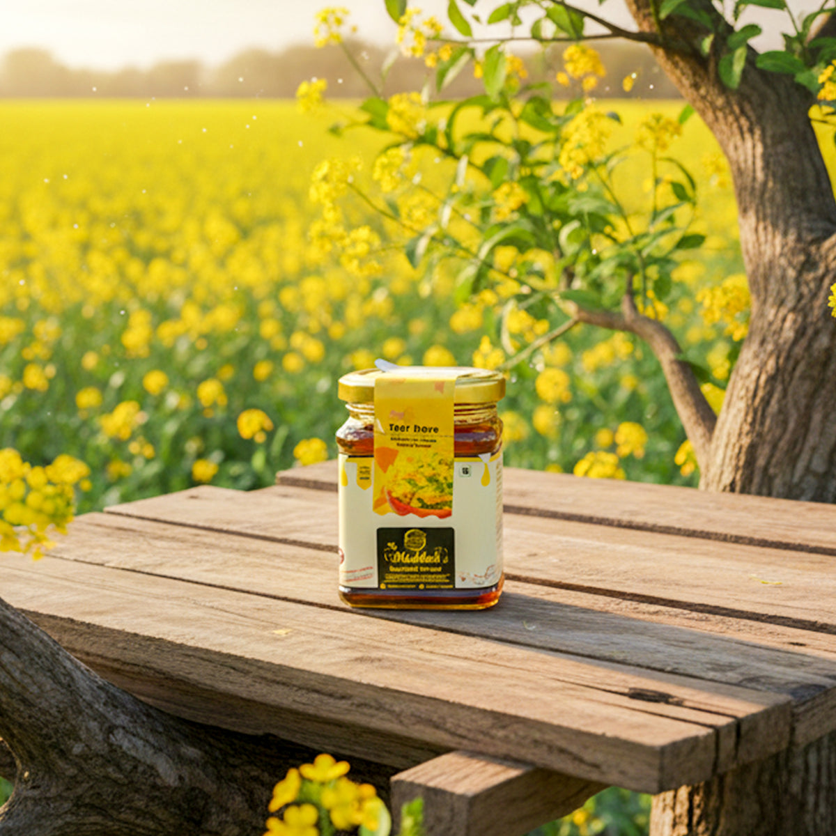 Mustard Honey – Pure, Nutrient-Rich & Naturally Healing