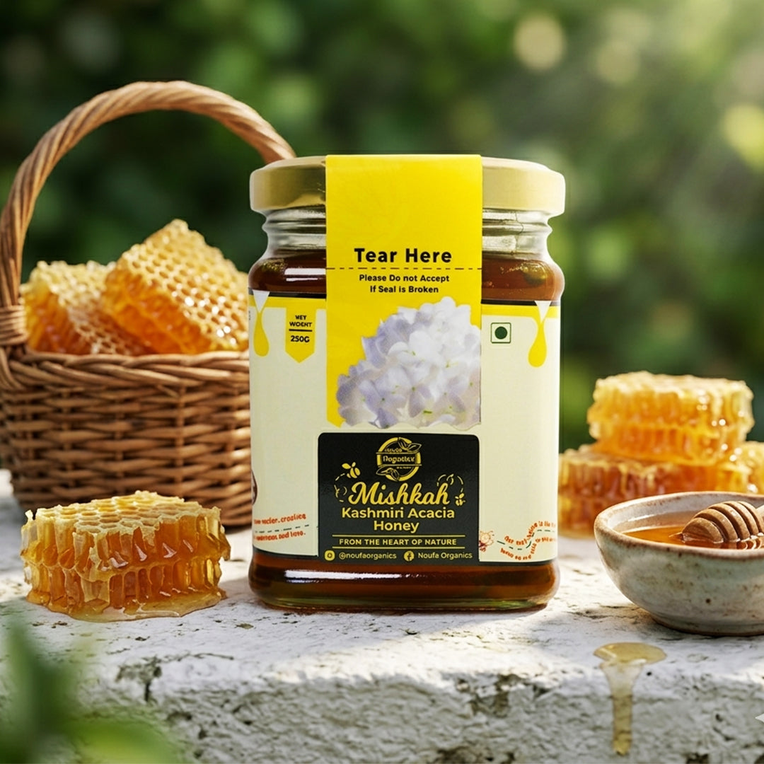 Kashmiri Acacia Honey – Pure, Light & Nutrient-Rich | 100% Natural